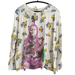 Magnolia Pearl Brave Of Yellow Roses Viggo Tee NWT RARE